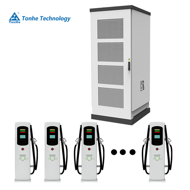 200kW-400kW Split Cabinet Floor Stand EV Charging Station Solution