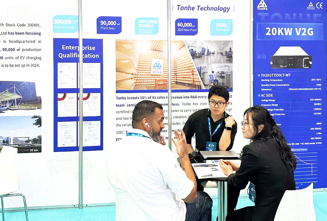 tonhe technology in abu dhabi exhibition (1)