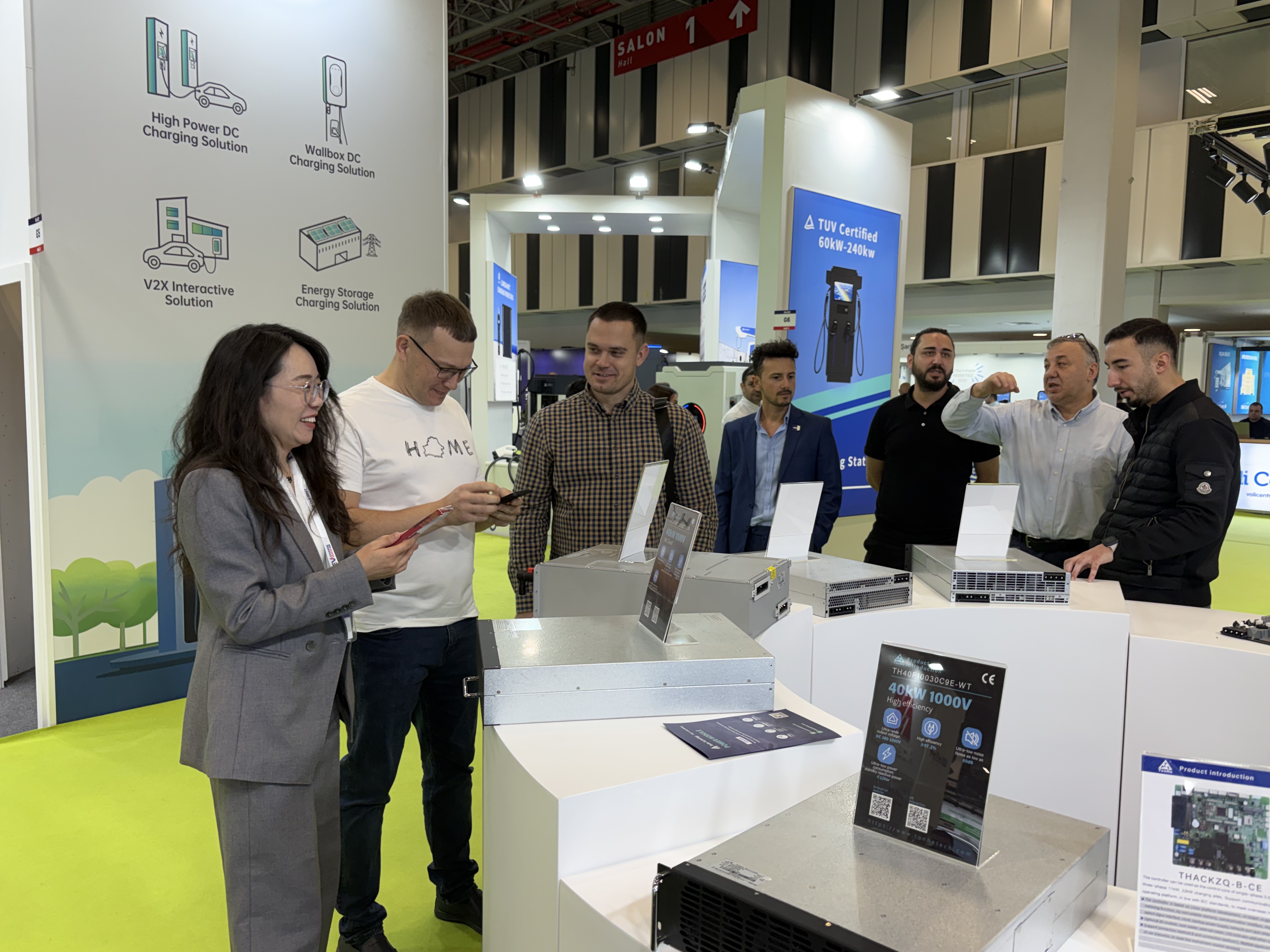 Tonhe Technology at EV charge show2025 (1)