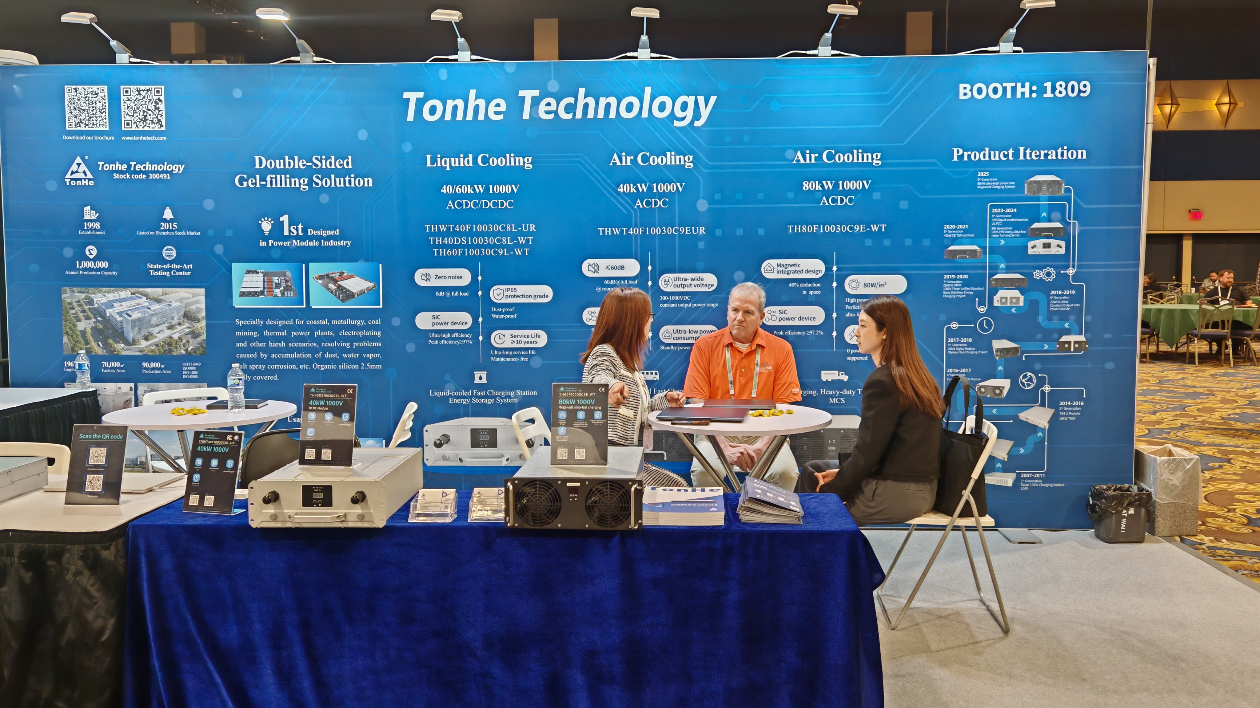 Tonhe Showcases at The 5th EVCS 2026, Empowering North America&rsquo;s EV Charging & Energy Storage Ecosystem (3)