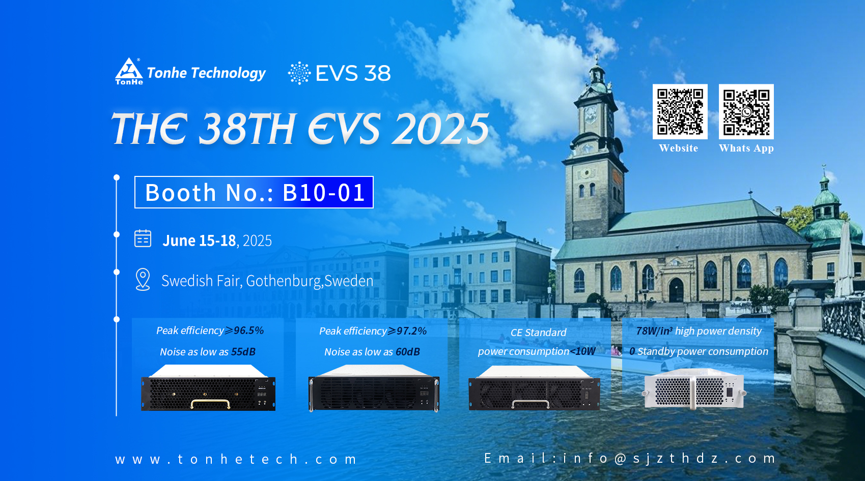 Join Tonhe Technology at EVS38 in Sweden