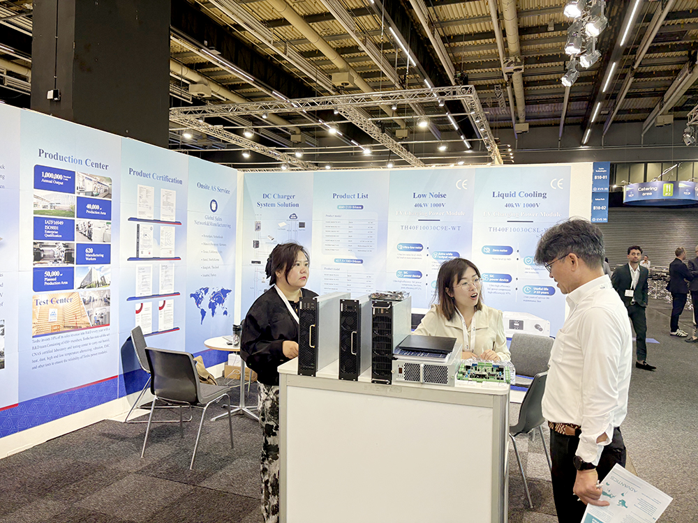 Tonhe Technology Shines at EVS38 in Sweden (3)