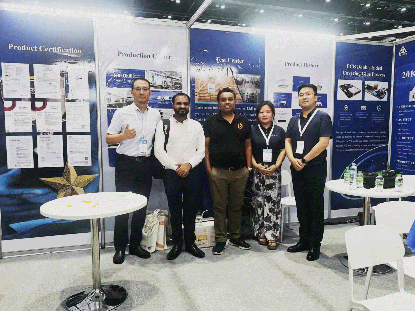 Tonhe Technology Shines at EV ASIA 2024 (1)