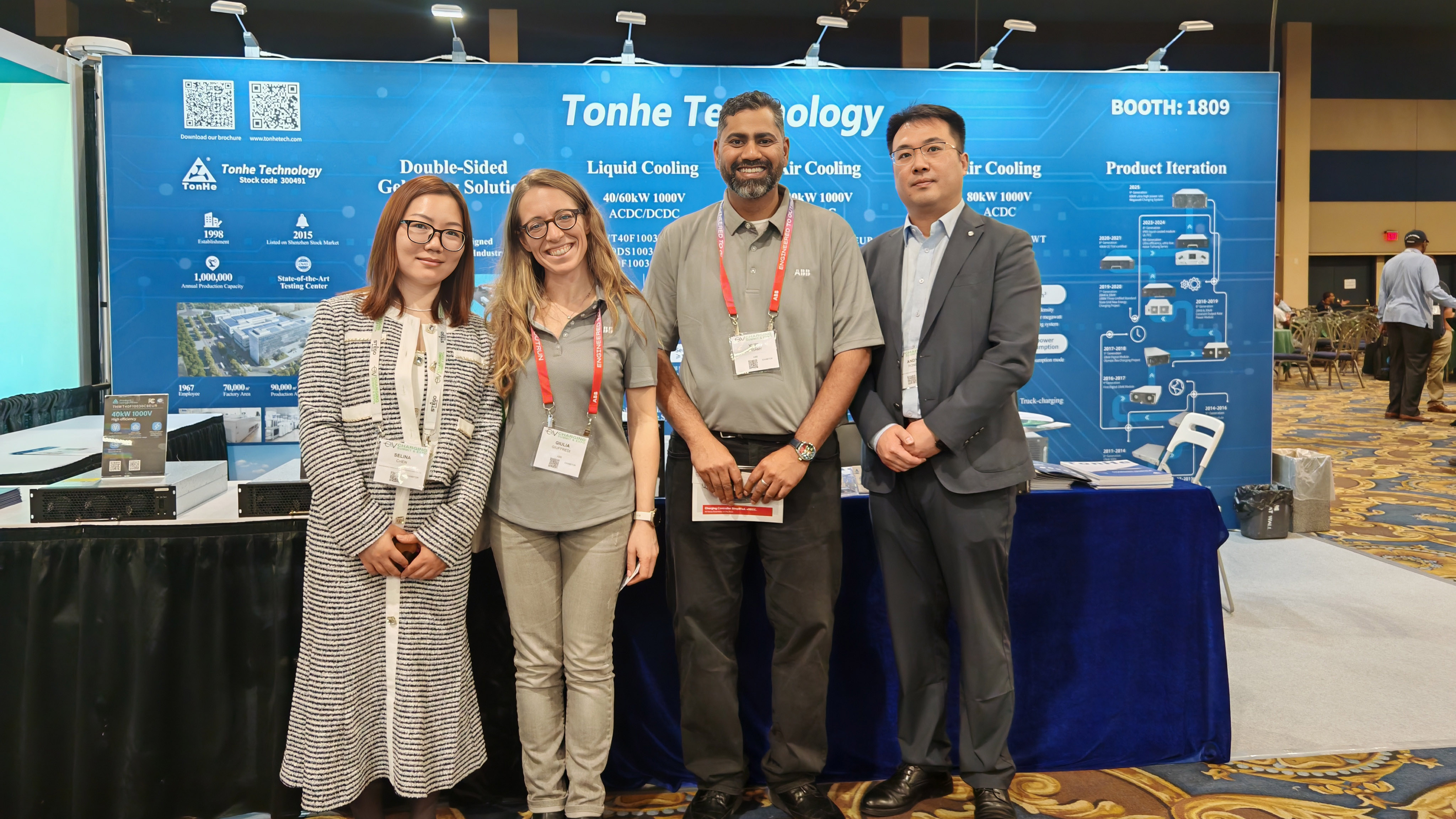 Tonhe Showcases at The 5th EVCS 2026, Empowering North America&rsquo;s EV Charging & Energy Storage Ecosystem (2)